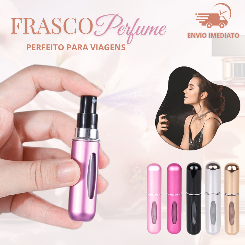 Kit 6 3 1 Porta Perfume Recarregavel Portatil Spray 5ml - Cores Aleatórias em Oferta na Shopee