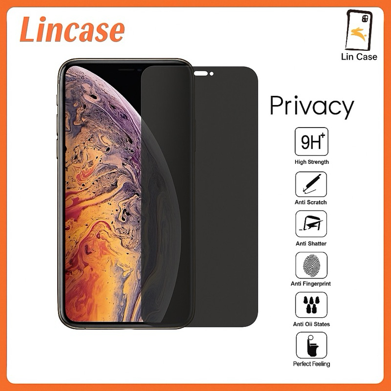 Película de Privacidade Cerâmica Fosca 3D 9D Privativa Anti Spy Para iphone XR 11 12 13 14 15 16 PLUS PRO MAN