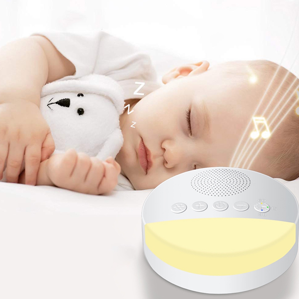 Imagem Jaedo Aparelho musical para auxiliar o sono do bebê, com diversos sons relaxantes e luz noturna para relaxamento