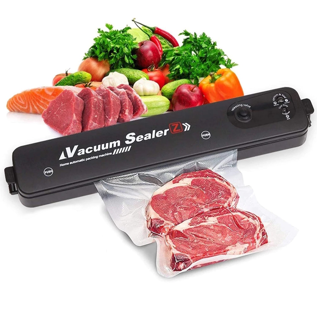 🔥 _MANTENHA SEUS ALIMENTOS FRESCOS POR MAIS TEMPO! 🍽️✨_  
_Máquina de Vedação a Vácuo Automática_  

✅ Compacta e prática, ideal para uso doméstico!  
✅ Preserva o sabor e a qualidade dos seus alimentos!  
✅ Fácil de usar, tornando a conservação mais efic