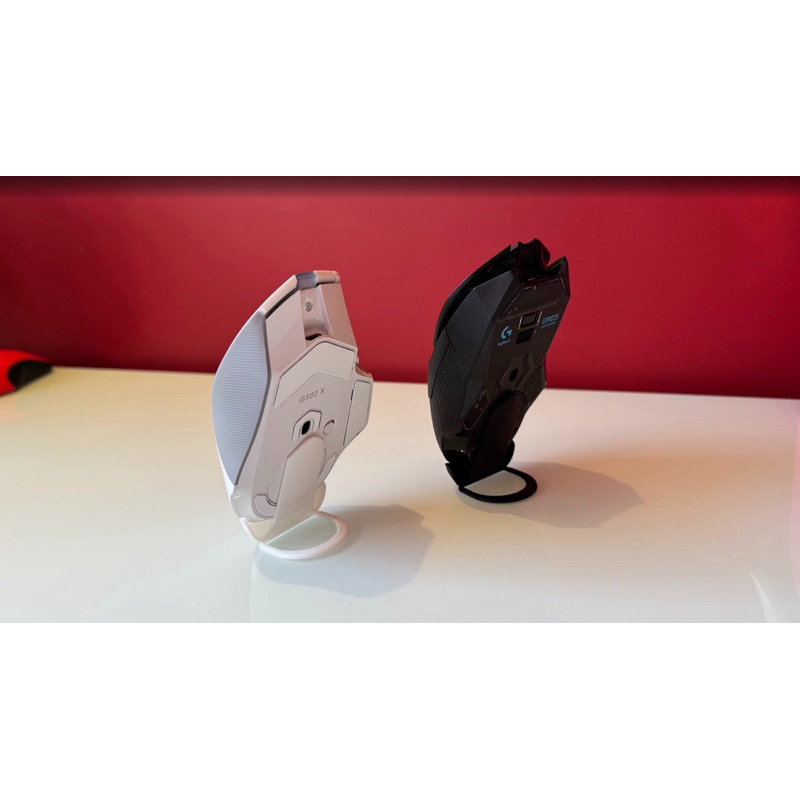 Suporte minimalista para mouse-Suporte para mouse universal-Suporte De Mesa Preto Compativel para Mouse-Organizador