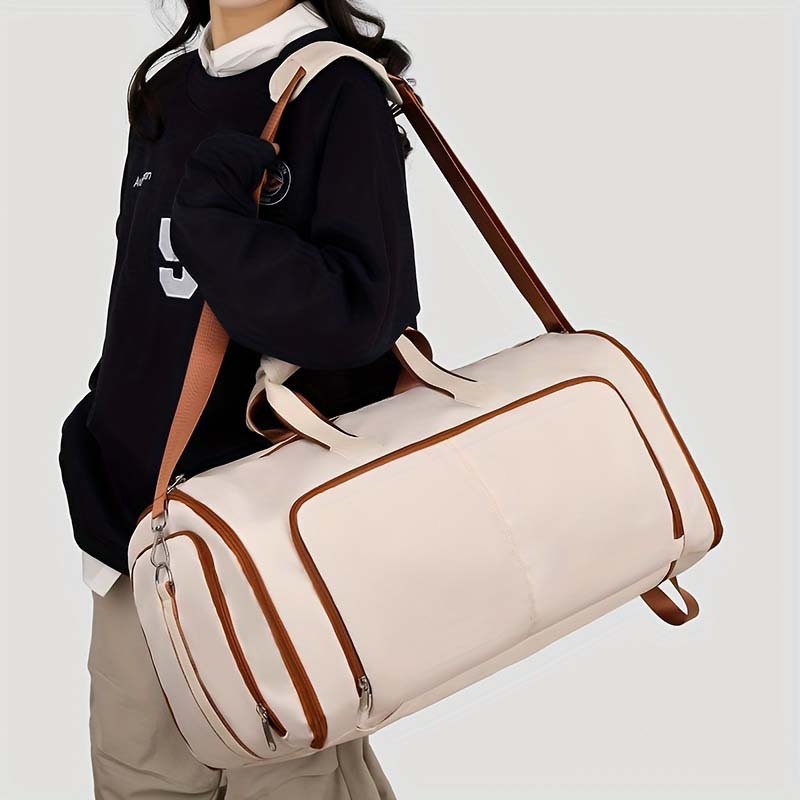 Mochila e Mala Organizadora de Viagem 2 em 1 Grande Capacidade Dobrável Leve Impermeável e Multiuso em Oferta na Shopee