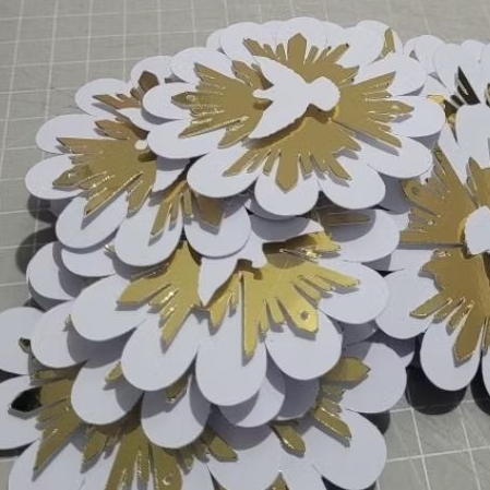Envio Rápido kit 10/20/30  unidades Aplique Crisma Divino Espírito Santo decoração lembrancinha