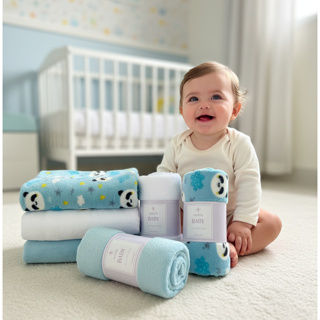 Manta Bebê Cobertor Menino Menina Mantinha Coberta Menor Preço em Oferta na Shopee