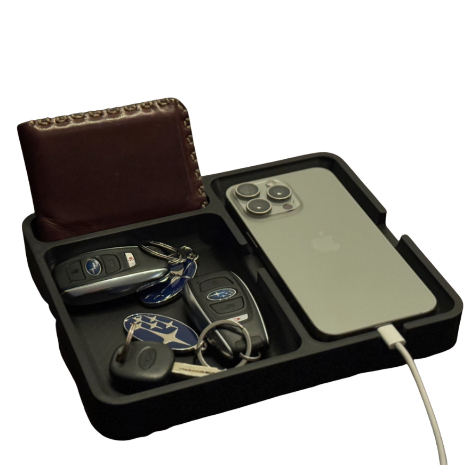 Organizador de Mesa /Celular, Chaves e Carteira – Design Minimalista em Oferta na Shopee