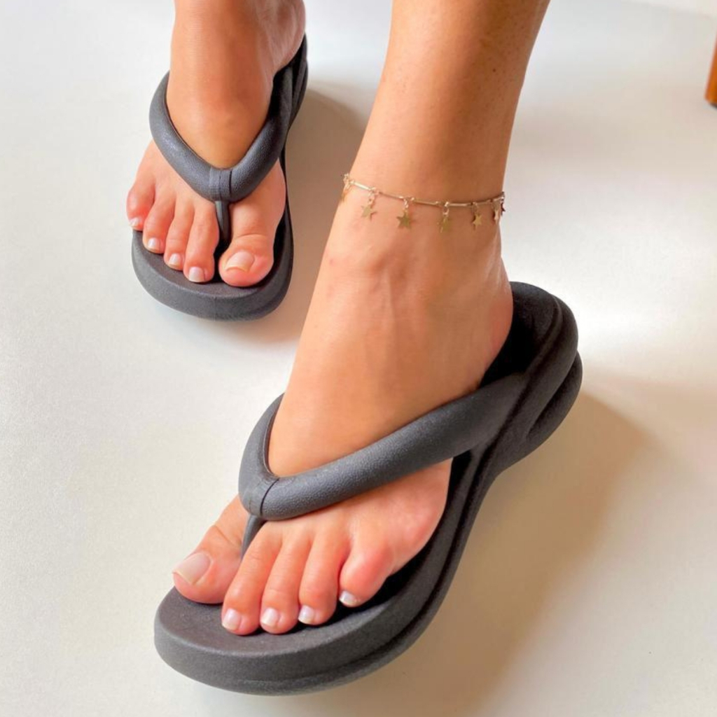 Chinelo Nuvem Feminino Ortopedico Macio Leve Confortavel Plataforma 2025