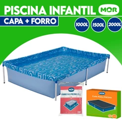 Piscina Capa E Forro MOR Proteção e Durabilidade Tamanhos