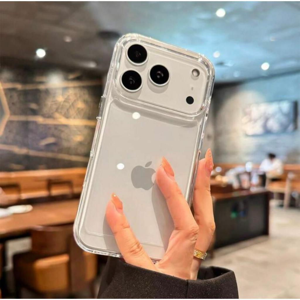 Capa Capinha SPACE Ultra Transparente Para IPhone 17 / 17 Air / 17 Pro / 17 Pro Max