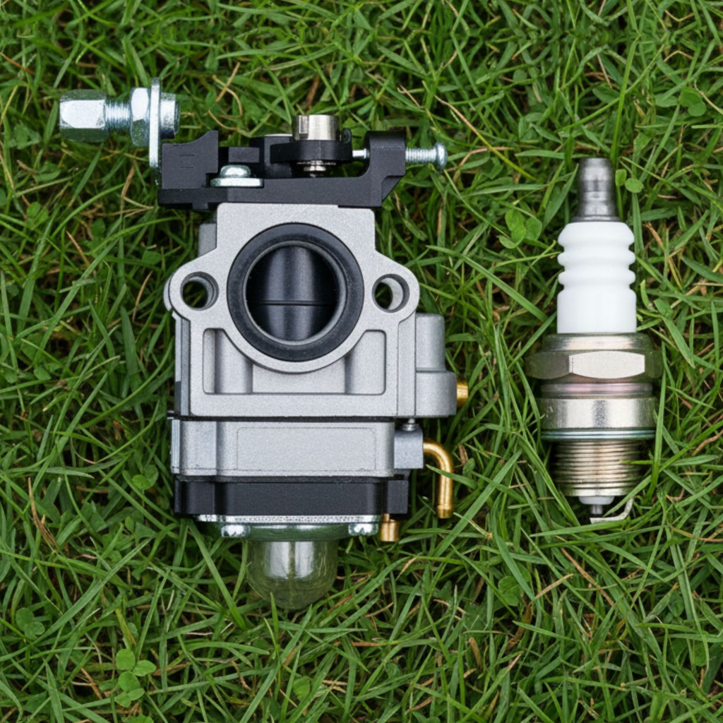 Carburador e Vela Para Roçadeira Intech