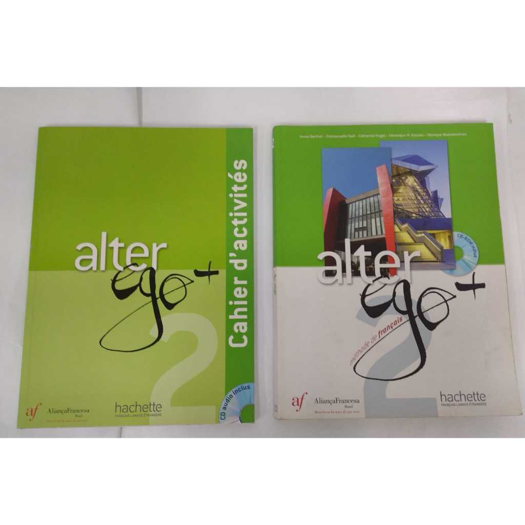 COMBO Alter Ego+2 (2 livros) C/CD - Autor: Annie Berthet - Editora: Hachette - V9781