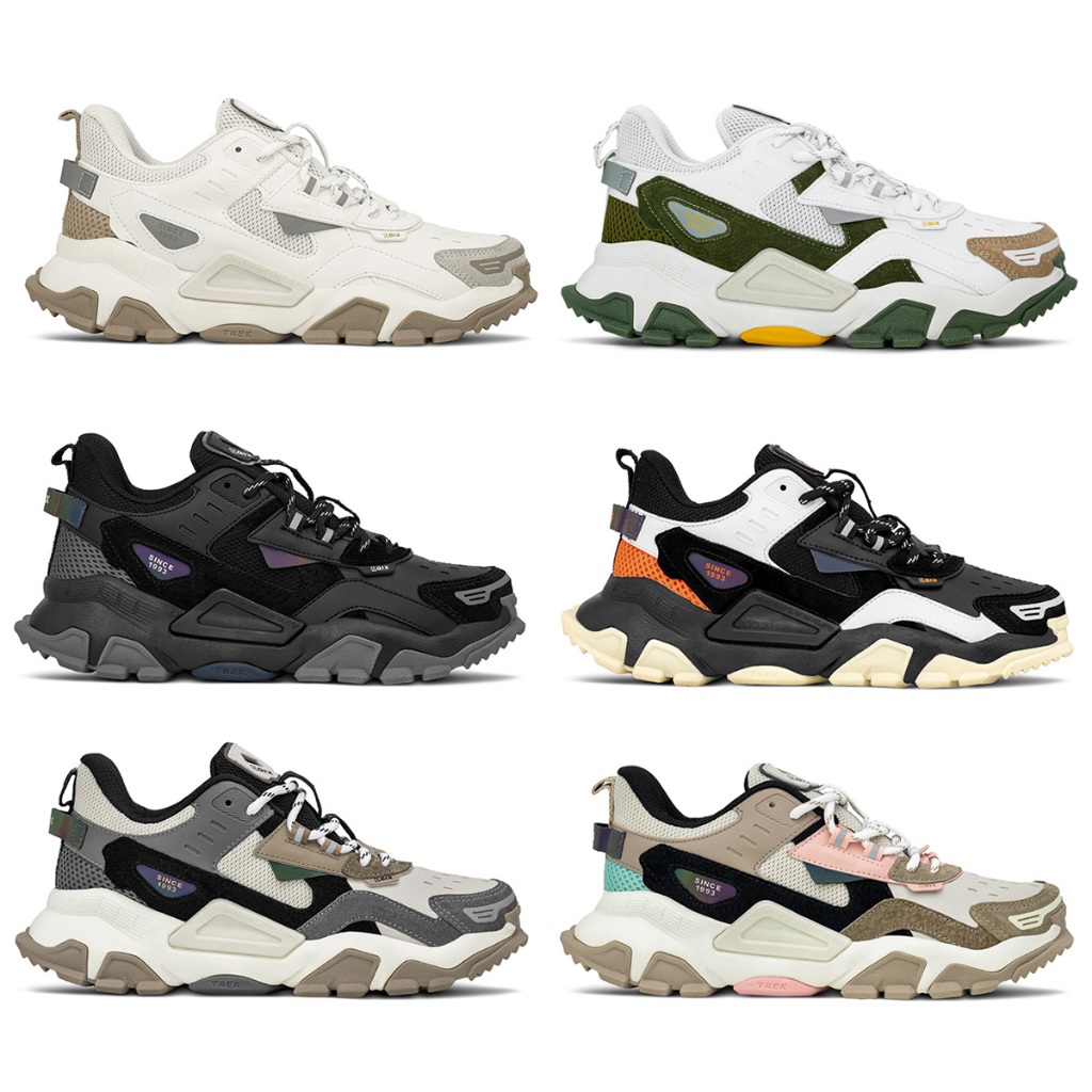 Tênis Qix Trek Urban Conforto Caminhada Original Masculino/Feminino - Varias Cores Disponível