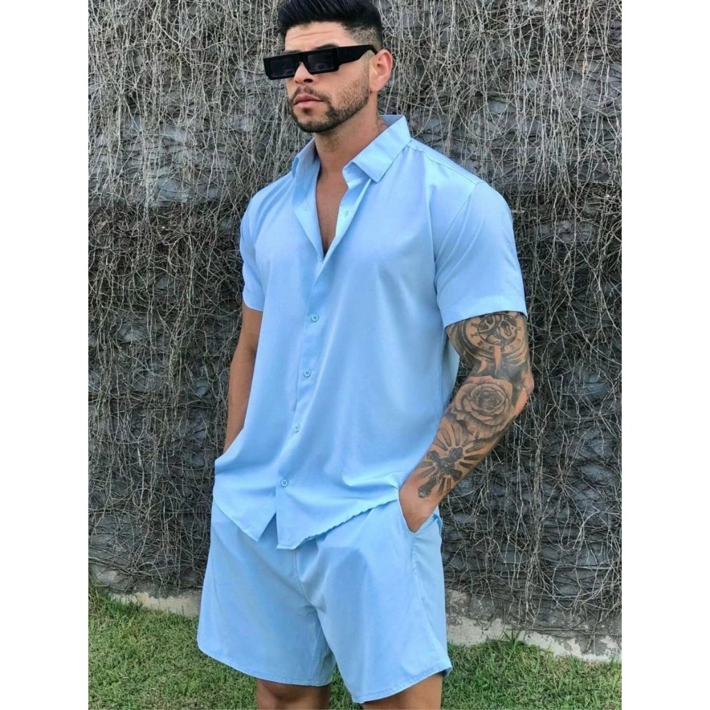 Conjunto Estampado Masculino: Onde Comprar | BuscaProdutos