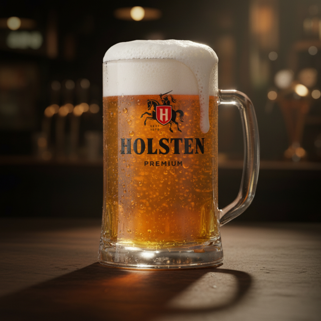Caneca Holsten Premium, Canecas De Cerveja para Chopp e Cerveja 523ml - Ruvolo