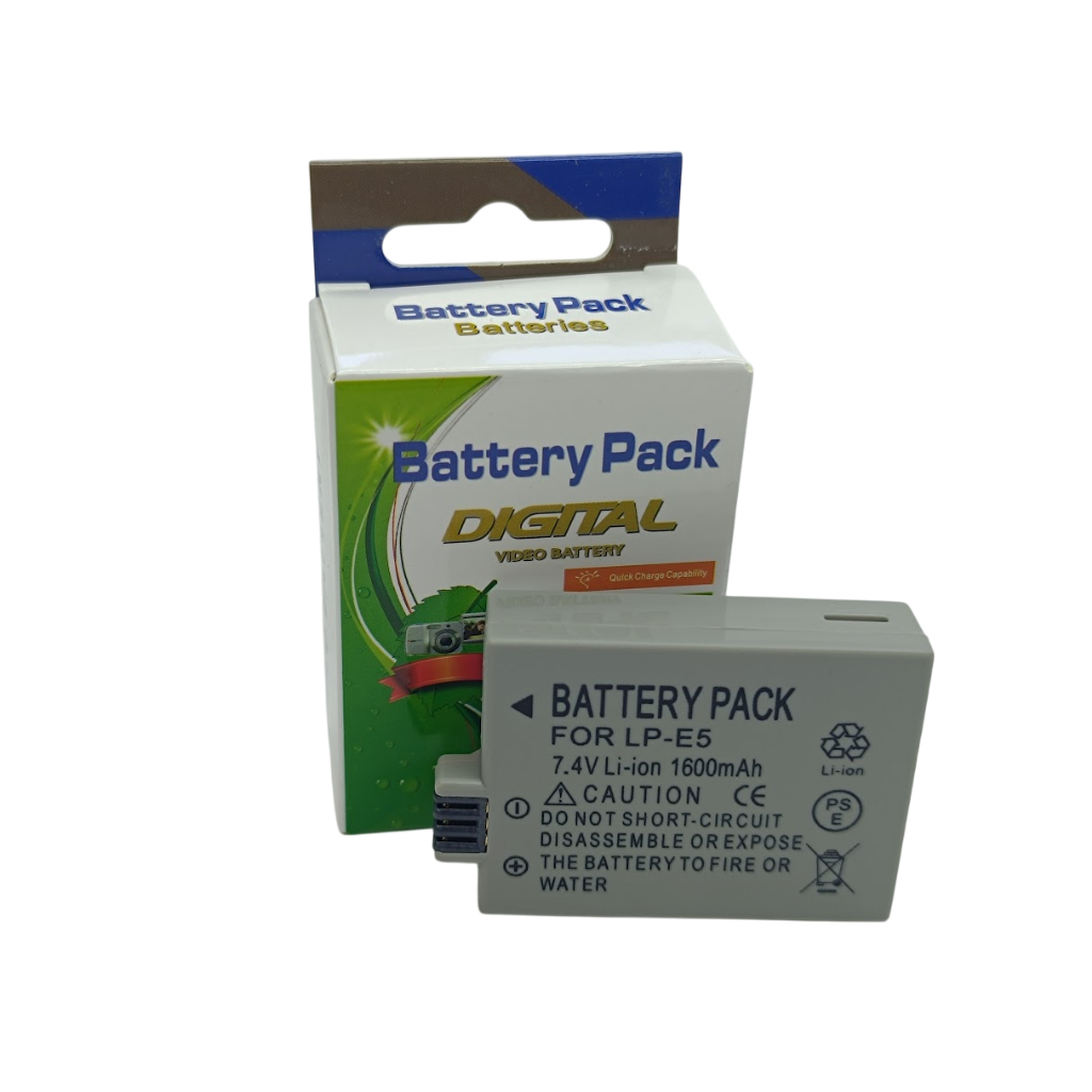 Bateria LP-E5 1600mAh Para canon eos rebel t1i xsi 1000D 500D 450D Kiss x3 x2