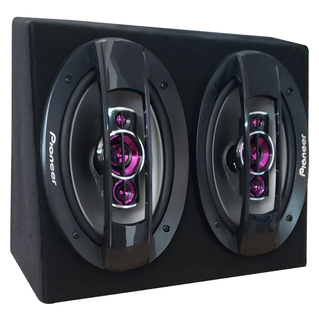 2 Alto Falante 6x9 Na Caixa De Carpete 69 Pioneer 200w em Oferta na Shopee