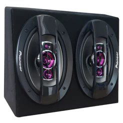 2 Alto Falante 6x9 Na Caixa De Carpete 69 Pioneer 200w