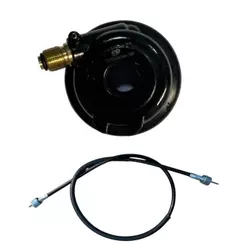Kit Engrenagem Caracol + Cabo De Velocímetro Ybr Factor 125 Ano 2009 Até 2016