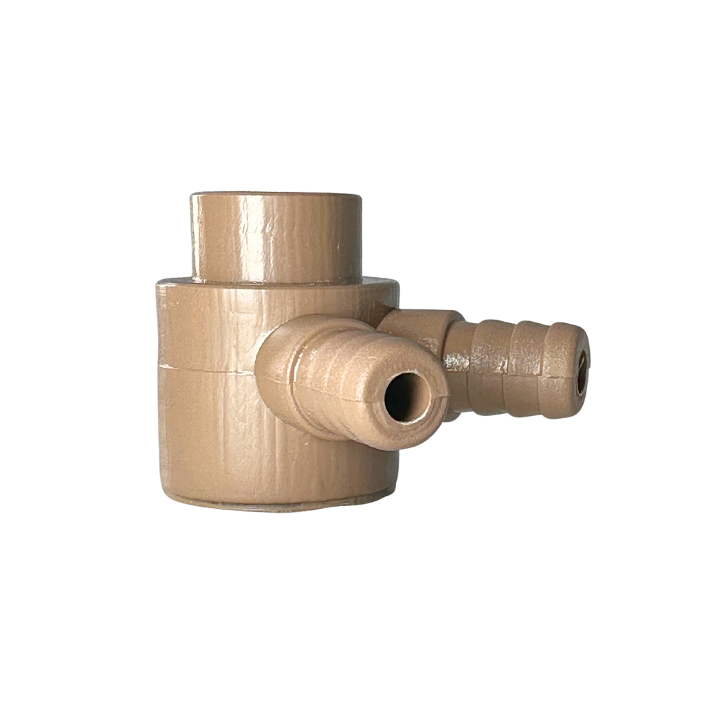 Distribuidor Ar Duplo Furado Manifold Air Blower Para Banheira Spa Hidromassagem Ofuro Hidro