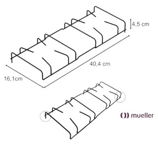 MUELLER KIT COM 2 UNIDADE TREMPE LATERAL MODERATTO  4/5B 4MM MFI4BA (Ref.: 110001088)