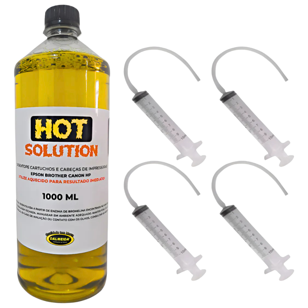 Solução de limpeza para cabeça de impressão com aplicador Cabeçote de impressora Epson