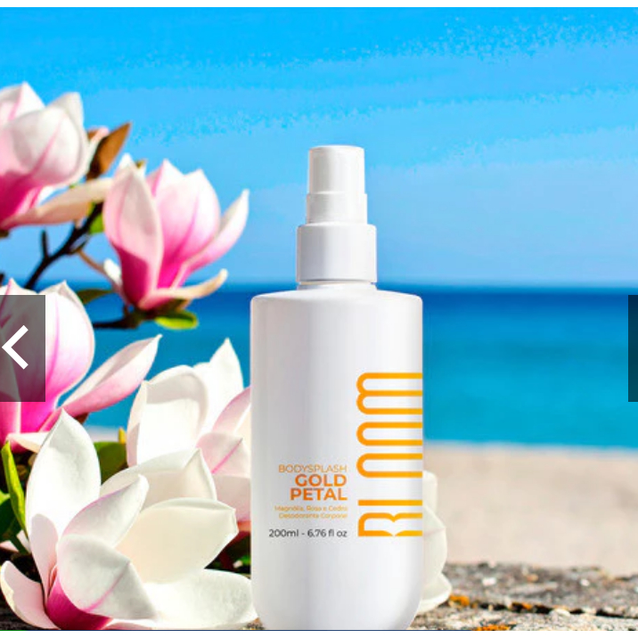 Body splash Gold Petal 200ml Bloom