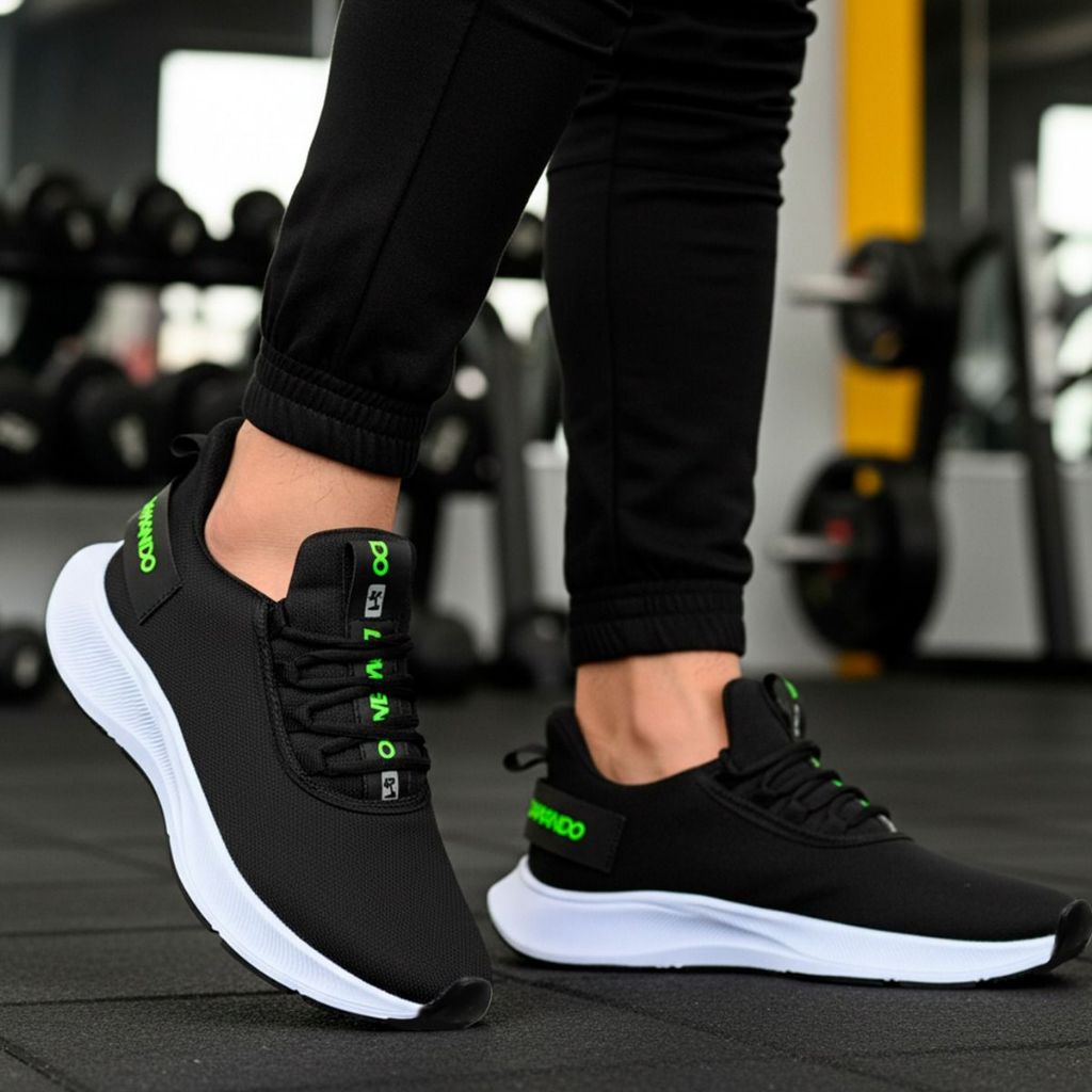 Tênis Esportivo Masculino Treino Academia Lazer