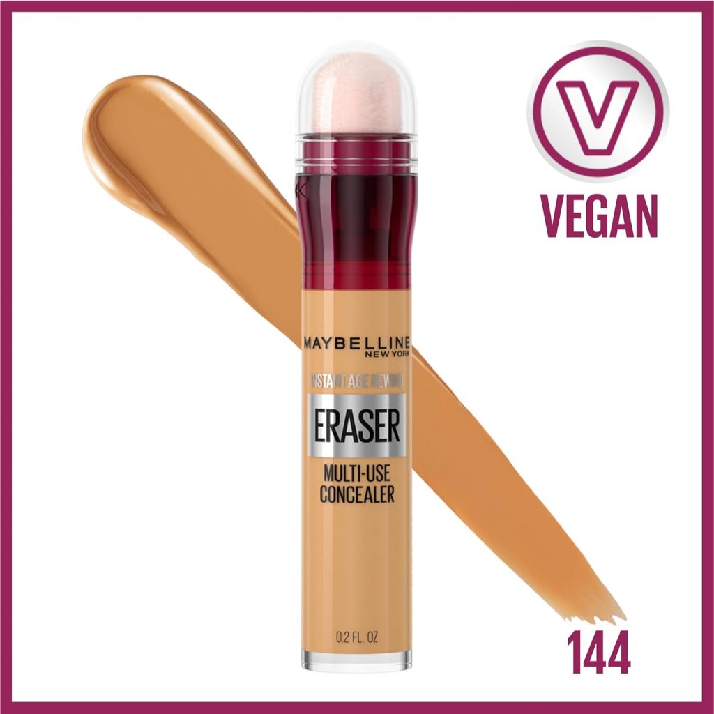 Detalhes do Creme glycolic bright night cream 49g + Corret Maybelline Instant age Rew Eraser 144 Caramel