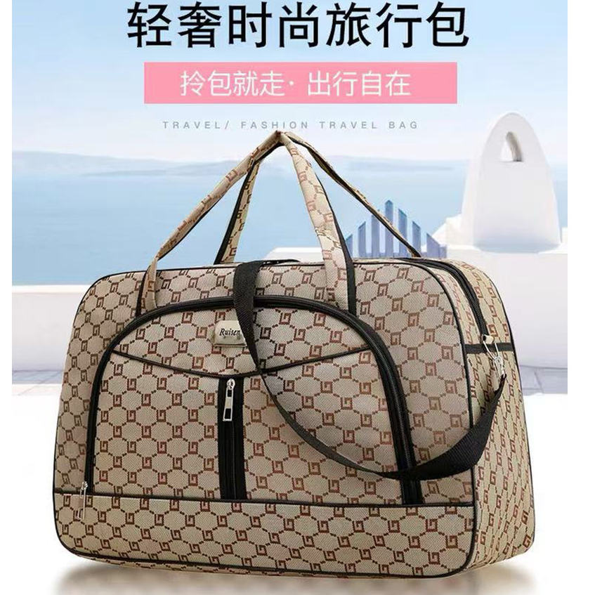 Mala de Mão Bolsa Feminina Masculino Sacola Grande de Viagem Lona Resistente prova d’água