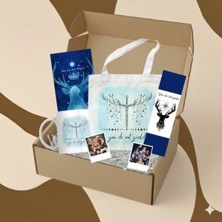 Kit Trono de vidro-  Ecobag e caneca personalizadas + brinde sortido em Oferta na Shopee