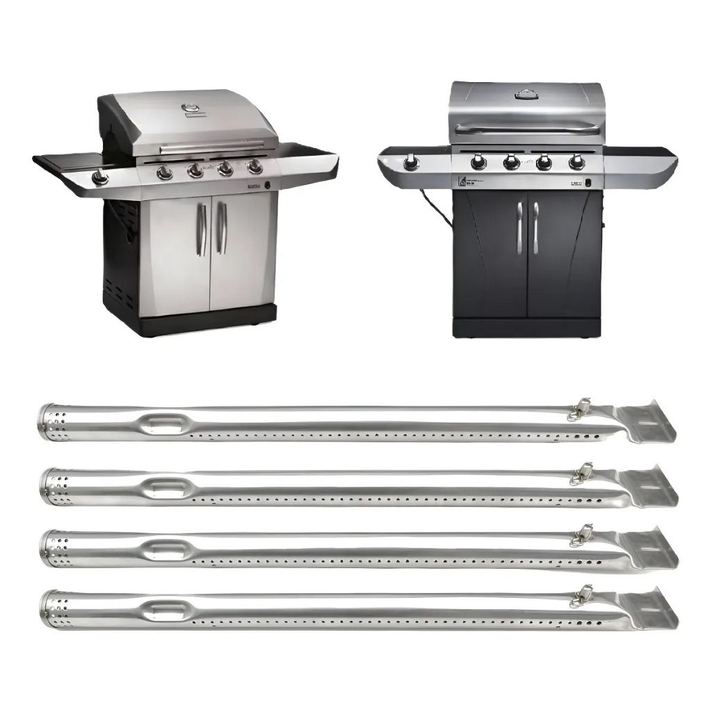 Kit Com 4 Queimadores Em Inox 304 Para A Churrasqueira A Gás Char-Broil Design BR