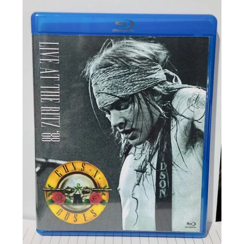 Blu-ray GUNS N' ROSES - Live at The Ritz 1988 + Extras - Remasterizado