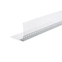 Kit 3 Peças 0,83m Cantoneira Perfurada Em PVC C/ Fibra Vidro