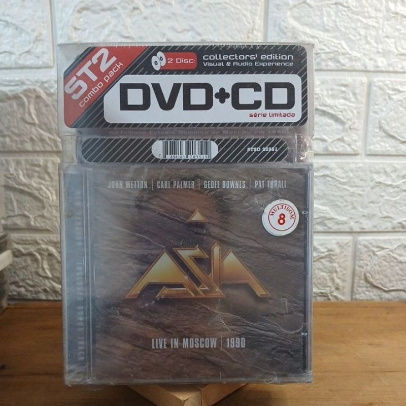 Cd + Dvd  Asia- Live In Moscow 1990