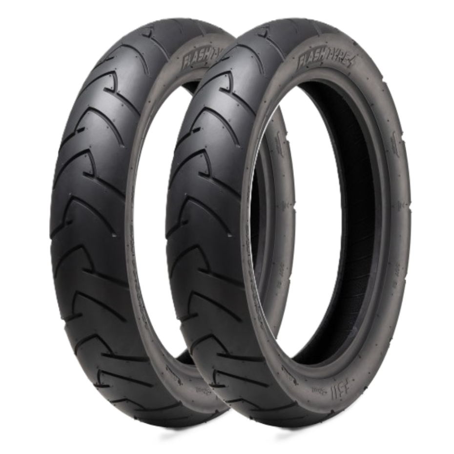 Par Pneu 130/70-13 + 110/70-14 TL PCX 2017 2025 Scooter Flash FS11 Sem Câmara Aro 13 e 14 em Oferta na Shopee