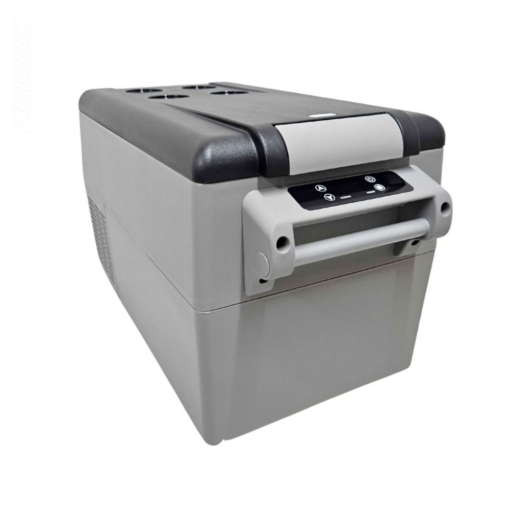 Geladeira 35 Litros 12V/24V 110v/220v Caminhão Ônibus Van Geladeira Compressor MaxFreeze em Oferta na Shopee