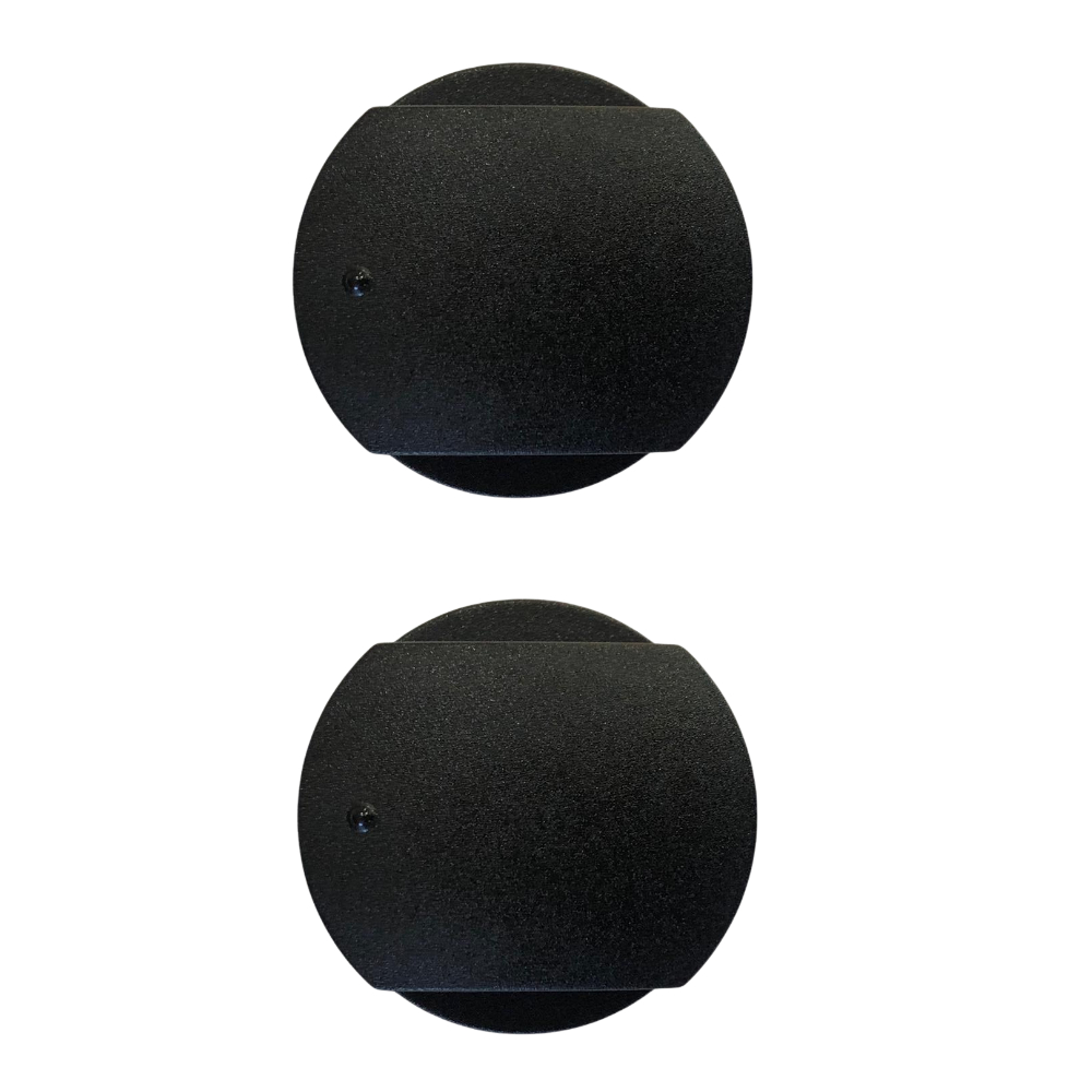 Kit 2 Botão Preto Manipulo Cooktop Para Brastemp Original