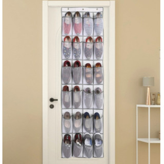 Multiplas Divisórias Organizador Vertical Sapateira de Porta Multiuso Sapato Chinelo Susp…