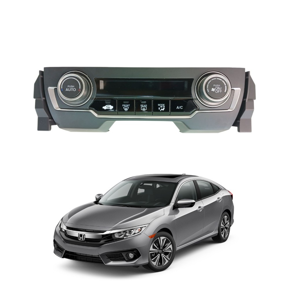 Comando Ar Condicionado Digital Honda Civic G10 2017 A 2021