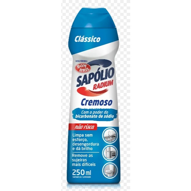 Sapólio Rádium Cremoso Clássico 250ml — imagem 2 de 2