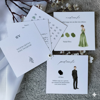 Manual dos Padrinhos Casamento - Aquarela em Oferta na Shopee