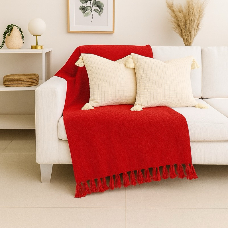 Manta Para Sofá XGG Protetora Decotativa Tipo Capa Algodão em Oferta na Shopee