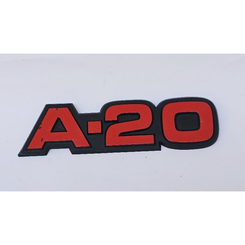 Emblema Adesivo A-20 Original GM 9462981 – Chevrolet A20 D20 C20 Bonanza