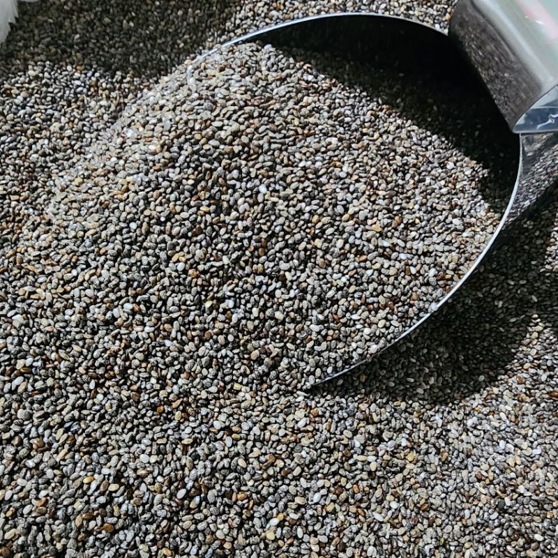 Semente de Chia Natural Premium  Rica em Fibras e Ômega 3 para quem busca mais saúde, energia e saciedade 500gr, 1kg