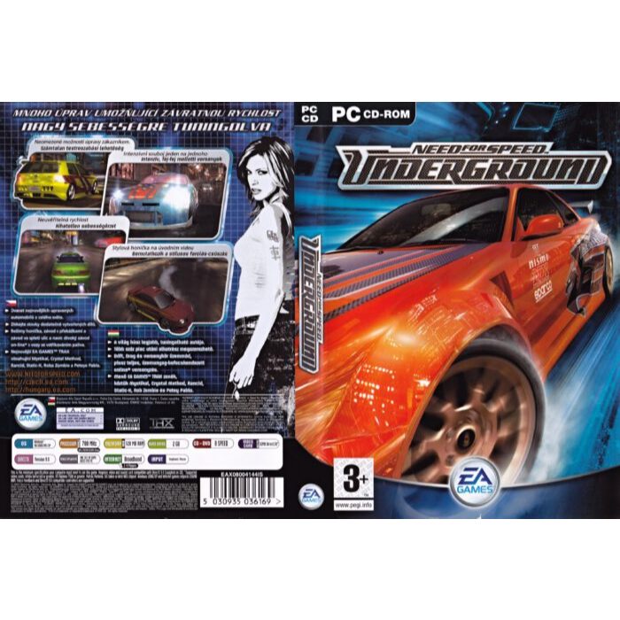 Need for Speed Underground Definitive Edition para Pc ou notebook pen driver