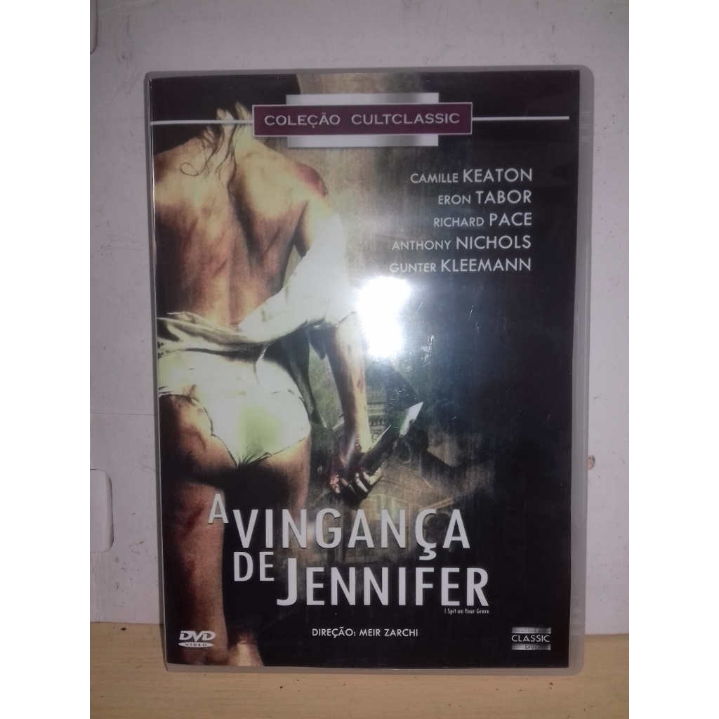 DVD A Vingança de Jennifer 1978 Legendado HD1080p
