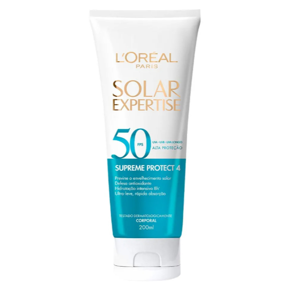 L'Oréal Paris Solar Expertise Supreme Protect 4 Protetor Solar Corporal FPS50 200mL