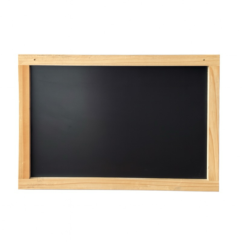 Quadro de Giz Infantil com Moldura em Madeira | Decoração para Quartos e Brinquedotecas em Oferta na Shopee