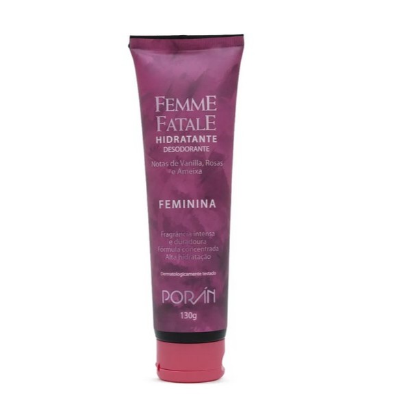Hidratante Femme Fatale Feminina 130g - Poran PR400
