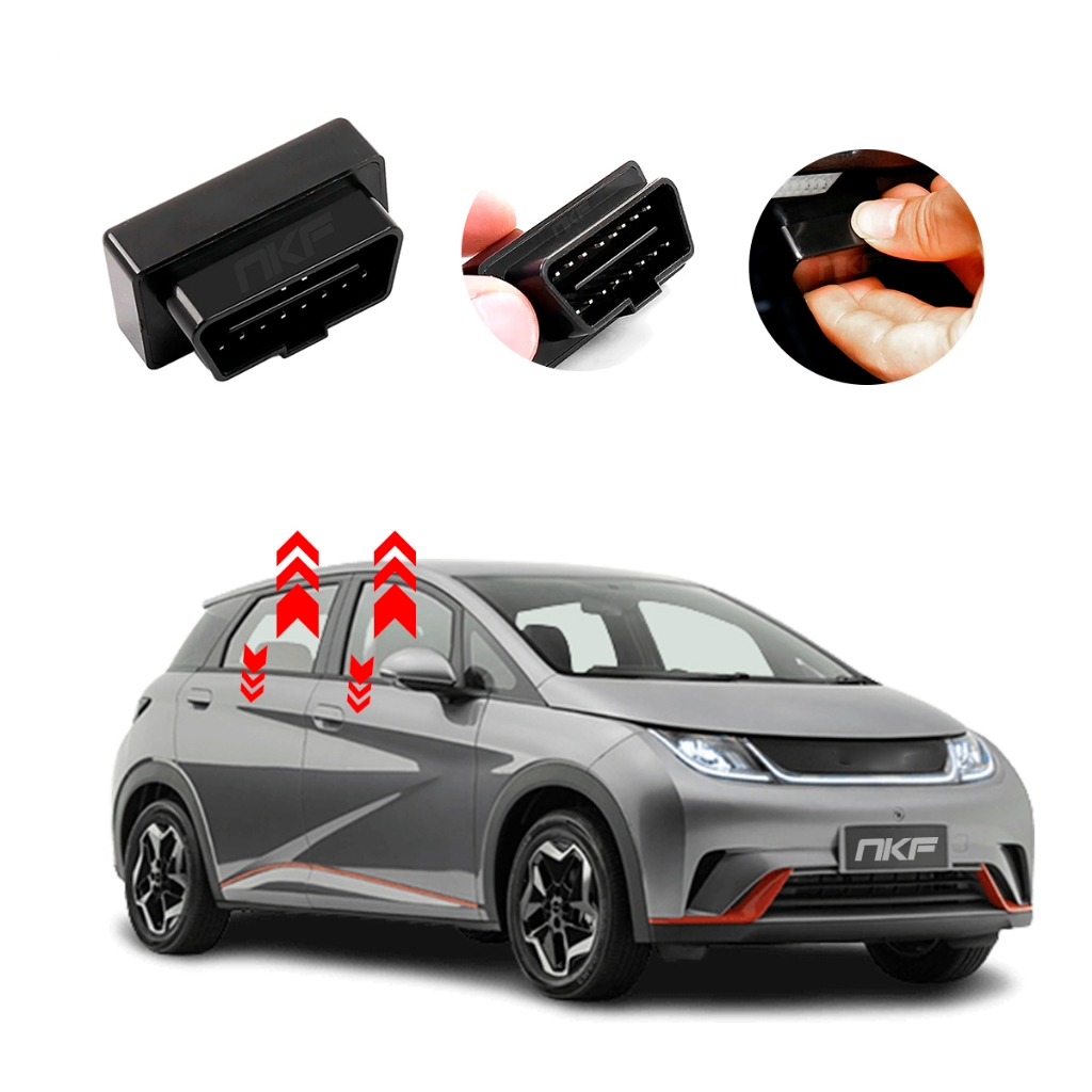 Módulo Subida Vidro Elétrico NKF Compatível BYD Dolphin com Função One Touch Automático