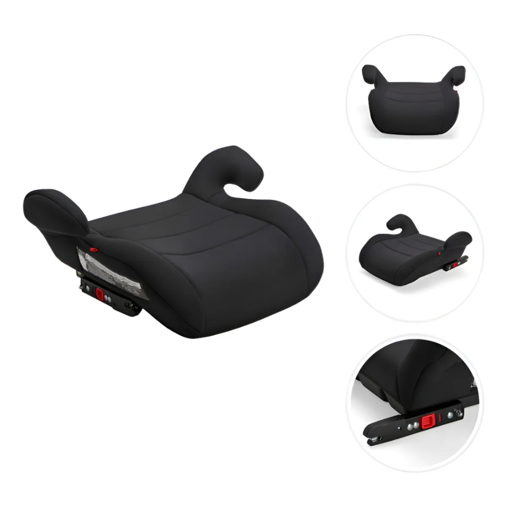 Assento de Elevação para Carro Infantil FixFit UP Preto – Isofix Replay Kids